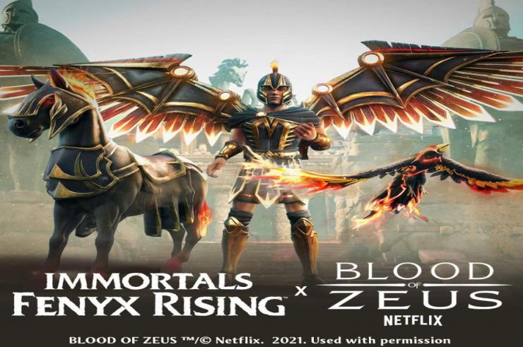 Immortals Fenyx Rising łączy siły z serialem Blood of Zeus, nowy serialem oryginalnym Netflixa!