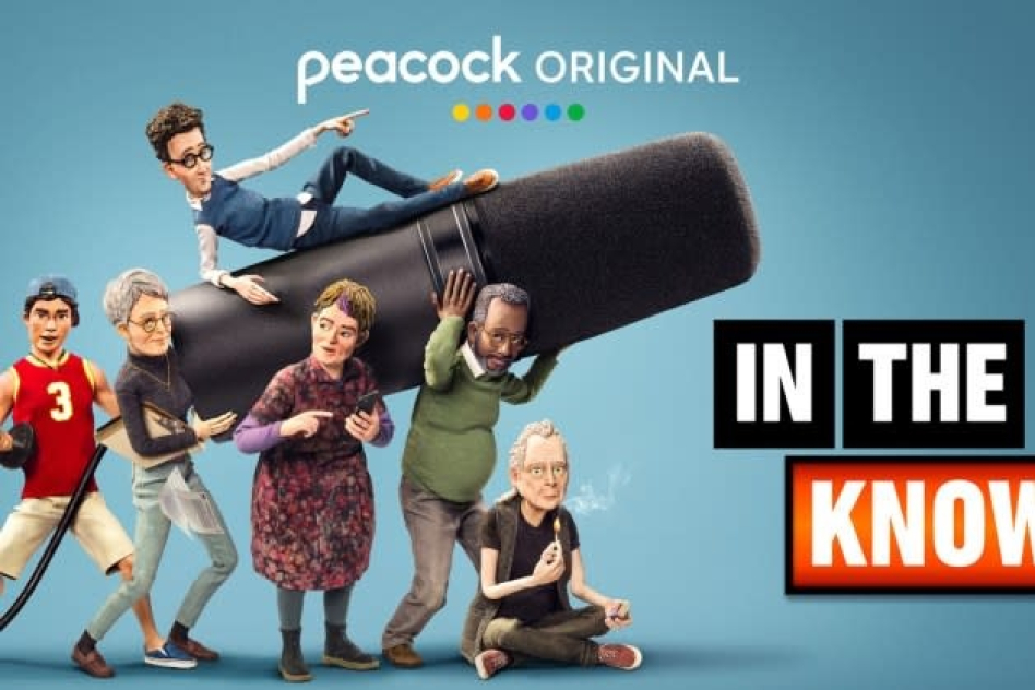 In The Know, animowano-aktorski serial dla dorosłych od Peacock na zwiastunie