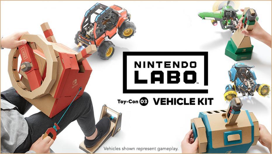 Poznaliśmy informacje o Nintendo Labo Toy-Con 03: Vehicle Kit