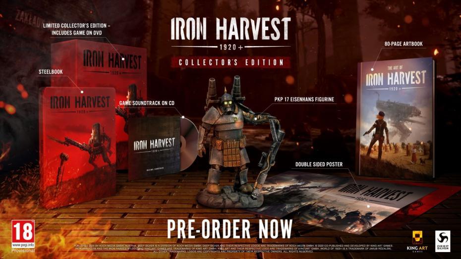 Iron Harvest - KING Art Games i Deep Silver prezentują nowy zwiastun, Edycję Kolekcjonerską oraz wersję demonstracyjną ograniczoną czasowo!