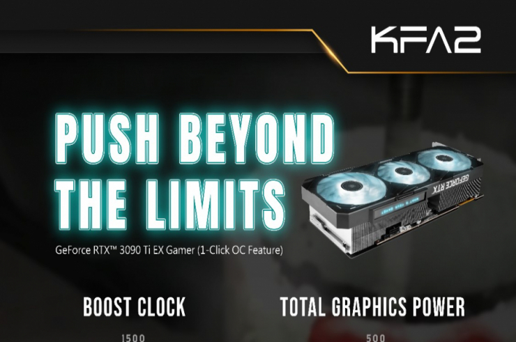 Karta KFA2 GeForce RTX 3090 Ti EX Gamer uzyskała aż 7 rekordów świata!
