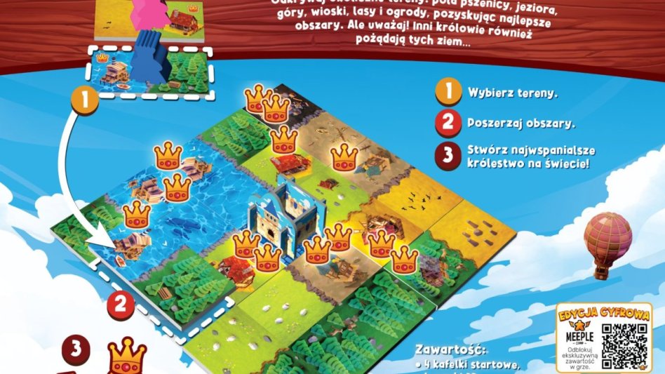 Kingdomino: nowa gra planszowa dla caÅ‚ej rodziny juÅ¼ wkrÃ³tce