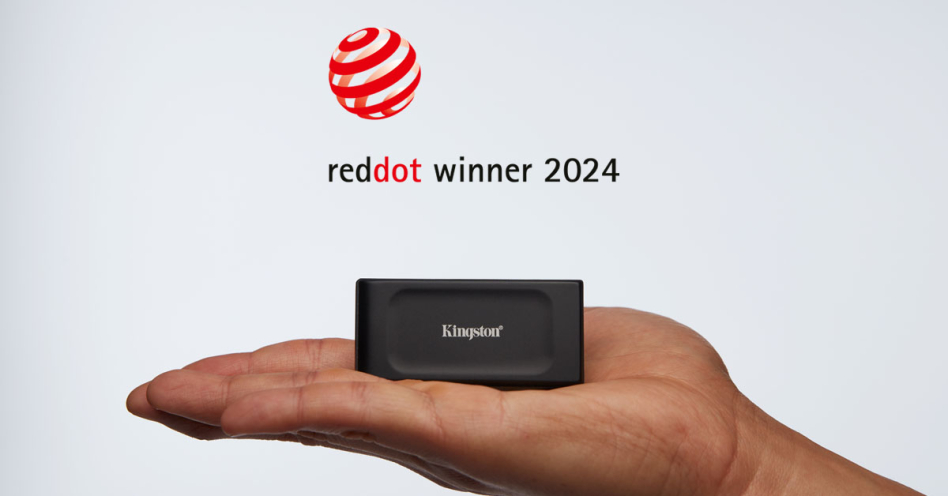 Kingston pochwalił się nagrodą Red Dot Design Award 2024