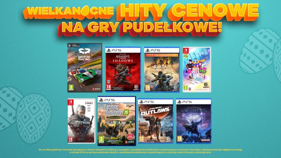 Kolejne gry doÅ‚Ä…czajÄ… do wielkanocnej promocji Cenegi