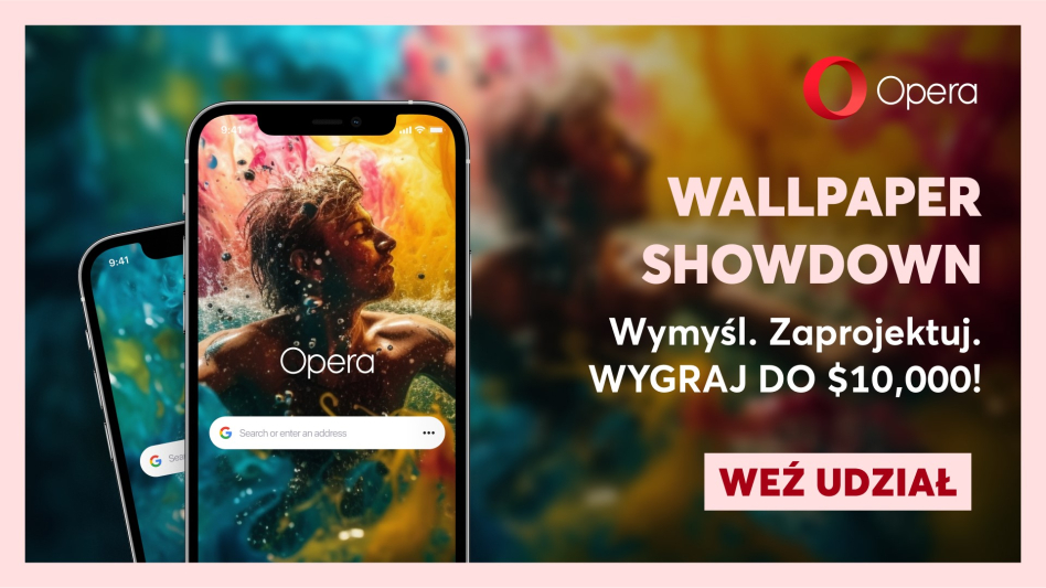Wystartował konkurs Opera Wallpaper Showdown, w związku z ważną aktualizacją przeglądarki na iOS-ach