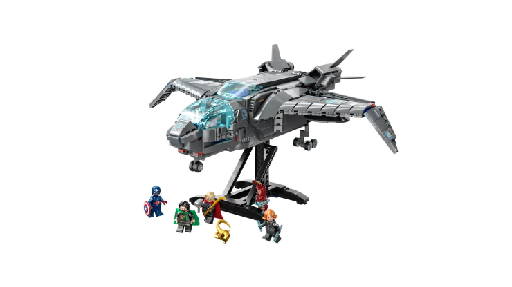 W przyszłym roku LEGO Quinjet Avengersów wzleci w powietrze! Słynny samolot superbohaterów prezentuje swoje klockowe oblicze