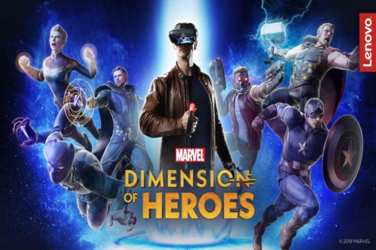 Lenovo Mirage AR doczeka się MARVEL Dimension of Heroes