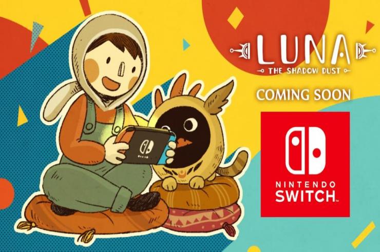 LUNA the Shadow Dust, urocza klasyczna przygodówka z elementami logicznymi ma swoją datę premiery na konsole Nintendo Switch