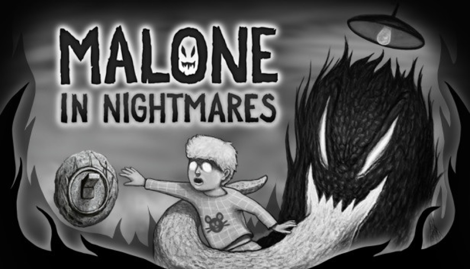 Malone In Nightmares, przygodowa gra platformowa, o dziecku, które boi się ciemności