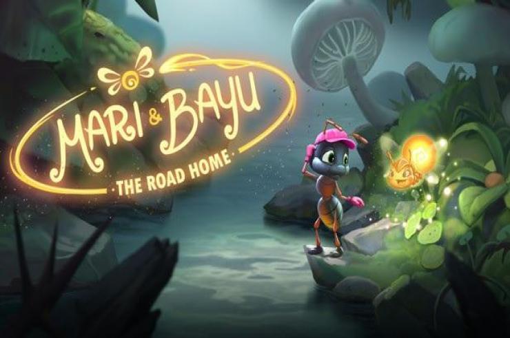 Mari and Bayu - The Road Home, kooperacyjna gra familijna. Pomóż mrówce dotrzeć do domu!