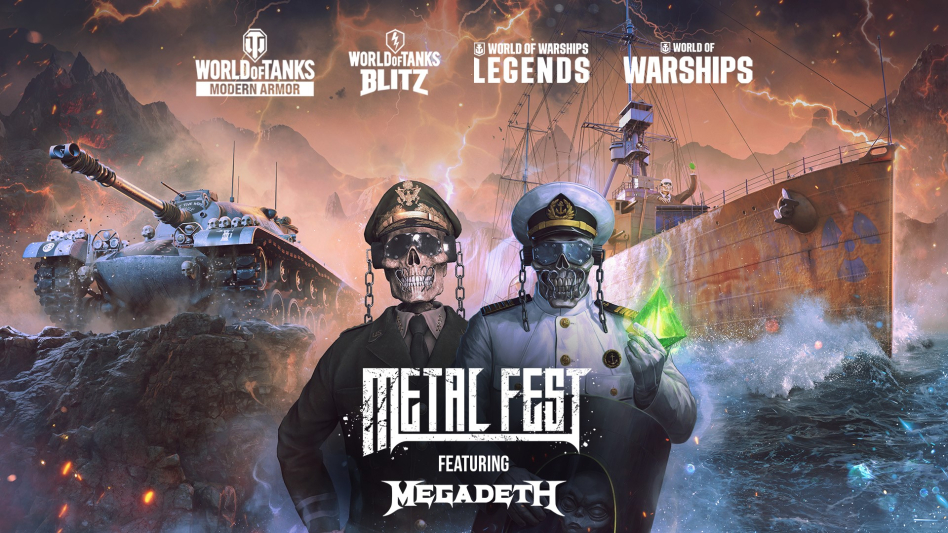 Kapela Megadeth i jej maskotka nakręcą wydarzenie Wargaming Metal Fest