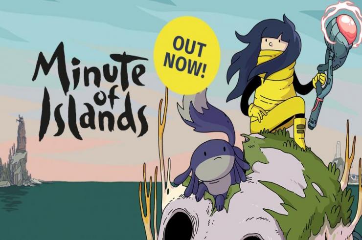 Minute of Island, barwna przygodówka logiczna z elementami platformowymi zadebiutowała na PC oraz konsolach