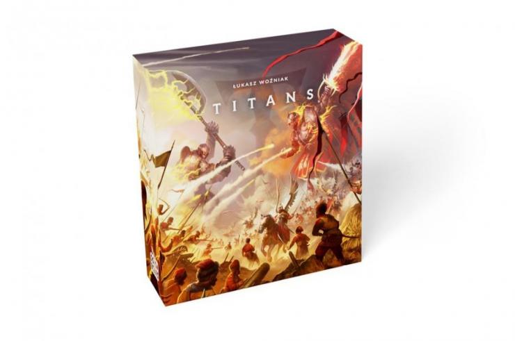 Można już składać zamówienia przedpremierowe na jedna z najciekawszych planszówek z Kickstartera - Titans!