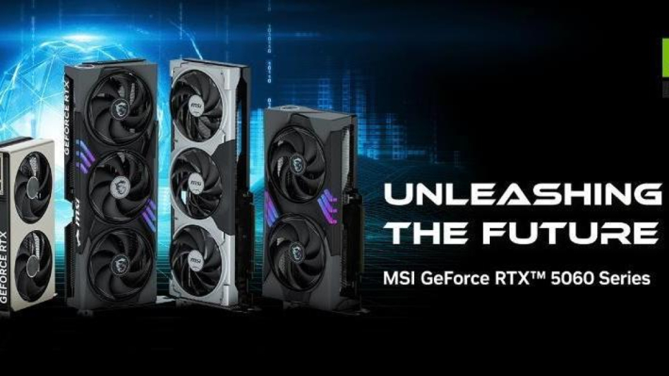 MSI ujawnia własne wersje kart graficznych GeForce RTX 5060