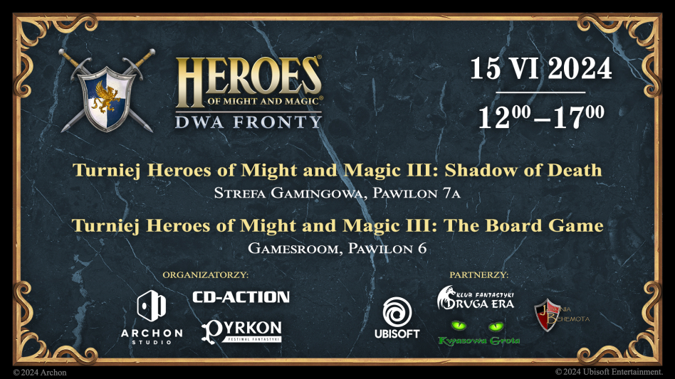 Na Pyrkonie odbędzie się turniej Heroes III: Dwa Fronty