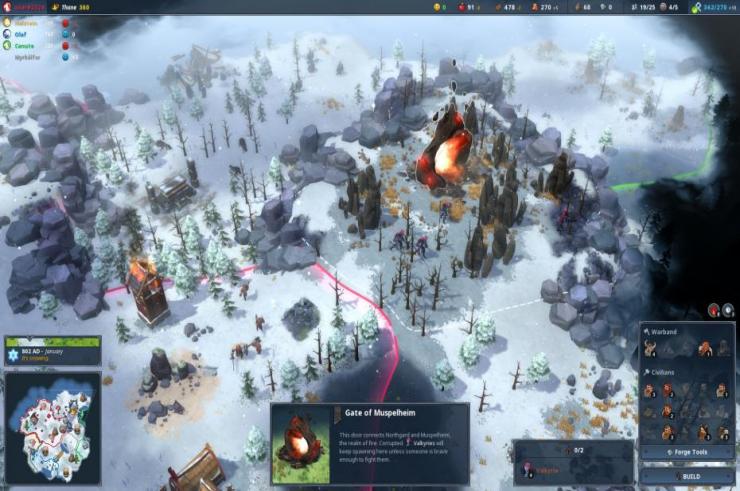 Northgard trafi w tym roku na PlayStation 4, Xbox One, Nintendo Switch