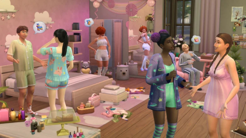 Nowe kolekcje The Sims 4: Piżama party oraz Powrót retro