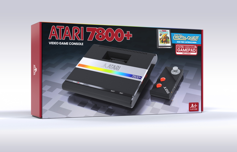 Nowoczesna replika Atari 7800+: klasyka w nowym wydaniu