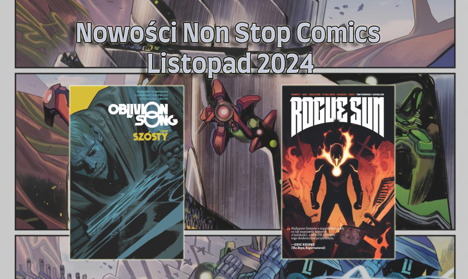 Nowości wydawnicze Non Stop Comics na listopad 2024