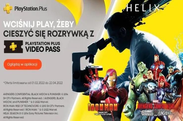 Nowy zestawy filmów i seriali od Sony w PlayStation Plus Pass. Co będzie można obejrzeć?