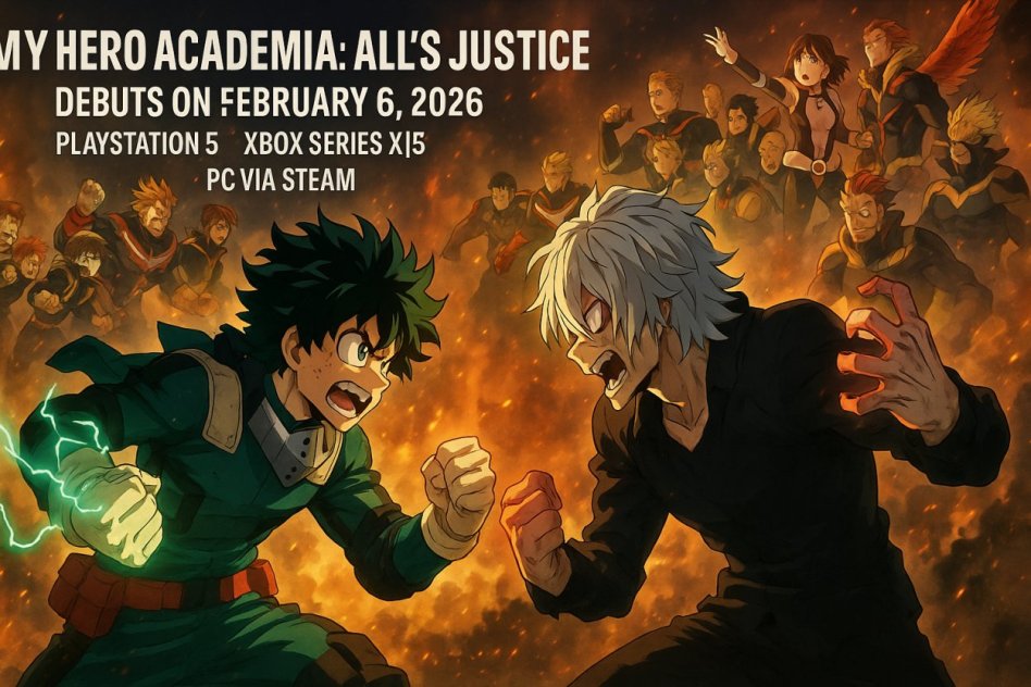 Nowy zwiastun gry MY HERO ACADEMIA: All’s Justice zapowiada epicką walkę