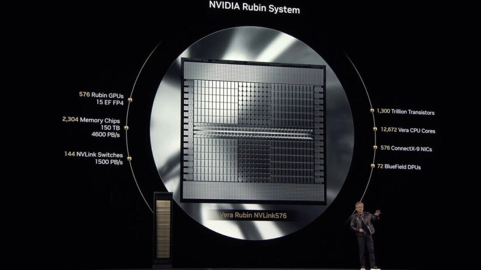 NVIDIA zaczyna produkcję nowych GPU Rubin z pamięcią HBM4