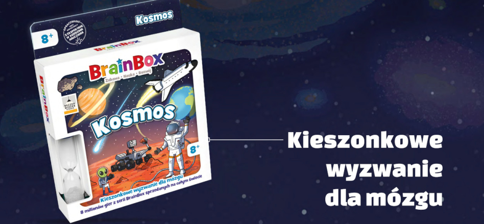 Odkrywaj wszechświat z BrainBox - Kosmos!