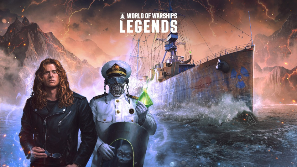 Wyjątkowy okręt Megadeth można zgarnąć za darmo w World of Warships Legends!