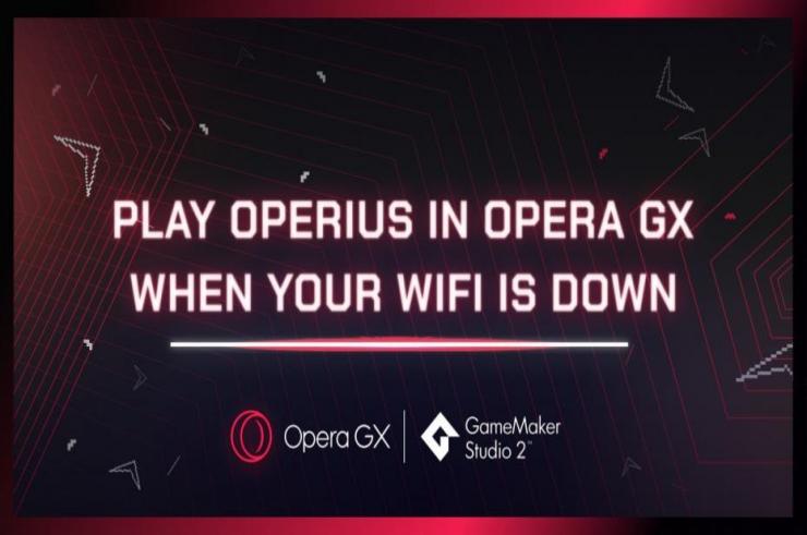Opera GX startuje z grą Operius, zwycięskim projektem z GameJamu!
