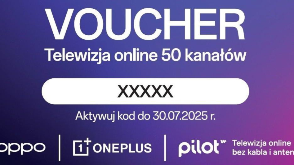 OPPO i OnePlus z promocją – trzy miesiące telewizji Pilot WP za darmo