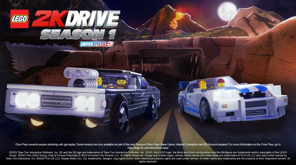 Visual Concepts i 2K Games zademonstrowały przepustkę Drive Pass na 1 Sezon LEGO 2K Drive