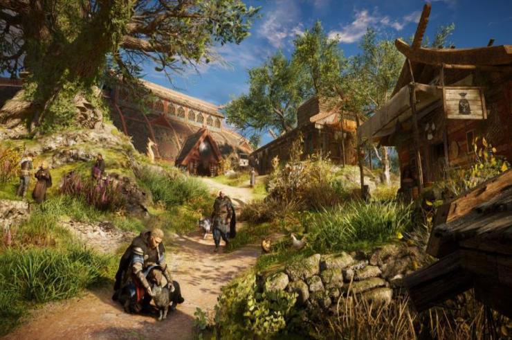 Oznaki obecności Ragnara Lothbroka Assassin's Creed Valhalla znajdziemy w grze. Kto/co będzie czekać na naszej drodze?