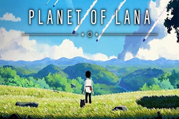 Planet of Lana, platformówka pokazana we fragmencie rozgrywki. Lana i jej koci towarzysz Miu