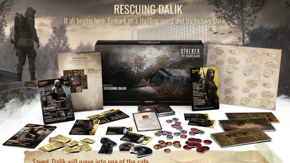 Planszówka S.T.A.L.K.E.R. The Board Game osiąga błyskawiczny sukces w ramach swojej zbiórki!