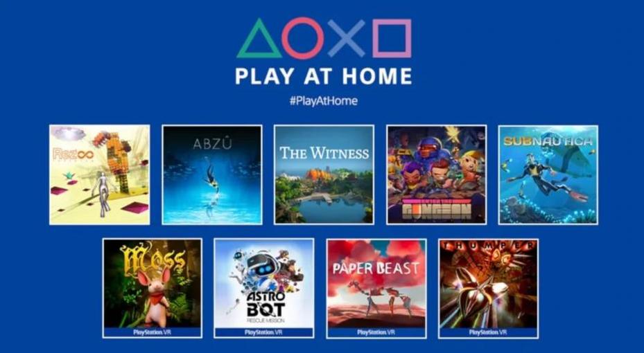 PlayStation oferuje 10 gier w ramach Play At Home, w tym Horizon Zero Dawn, za darmo