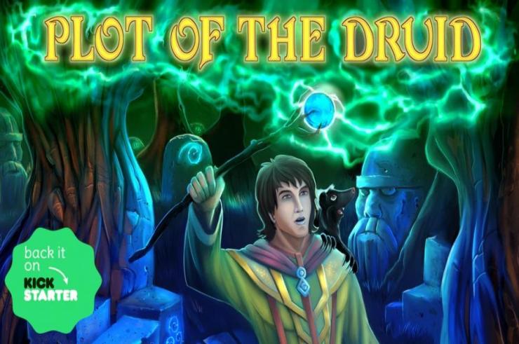 Plot of the Druid, rusza kampania Kickstarter niezależnej przygodówki o Druidach
