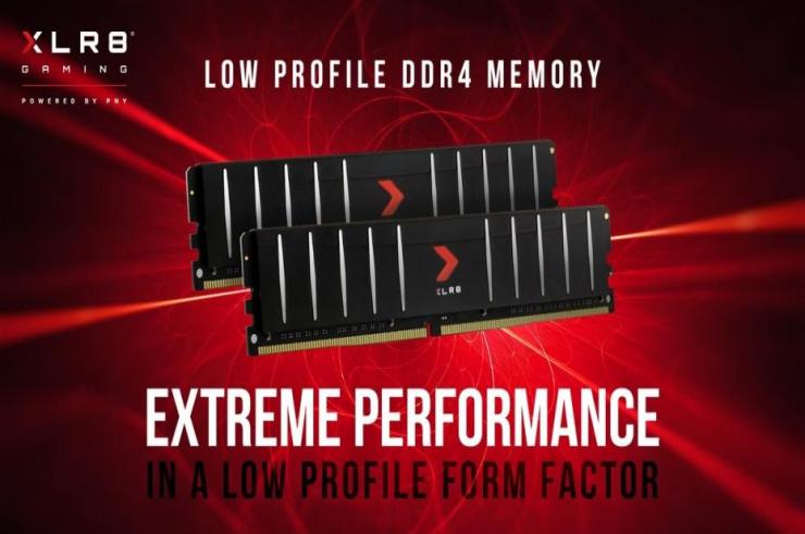 PNY XLR8 DDR4 2666, 3200 i 3600MHz rozszerzają linię niskoprofilowych pamięci!