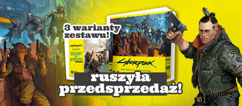 Portal Games rozpoczął przedsprzedaż gry Cyberpunk 2077: Gangi Night City!