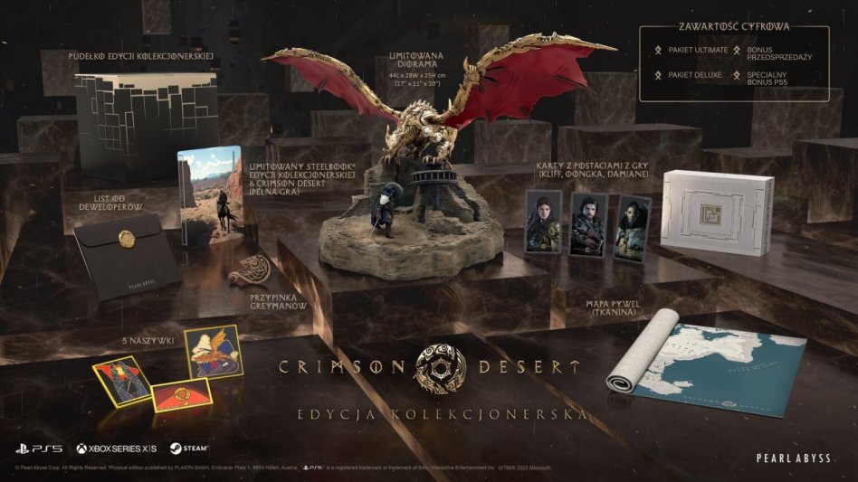 Premiera Crimson Desert na PS5, Xbox Series X|S i PC