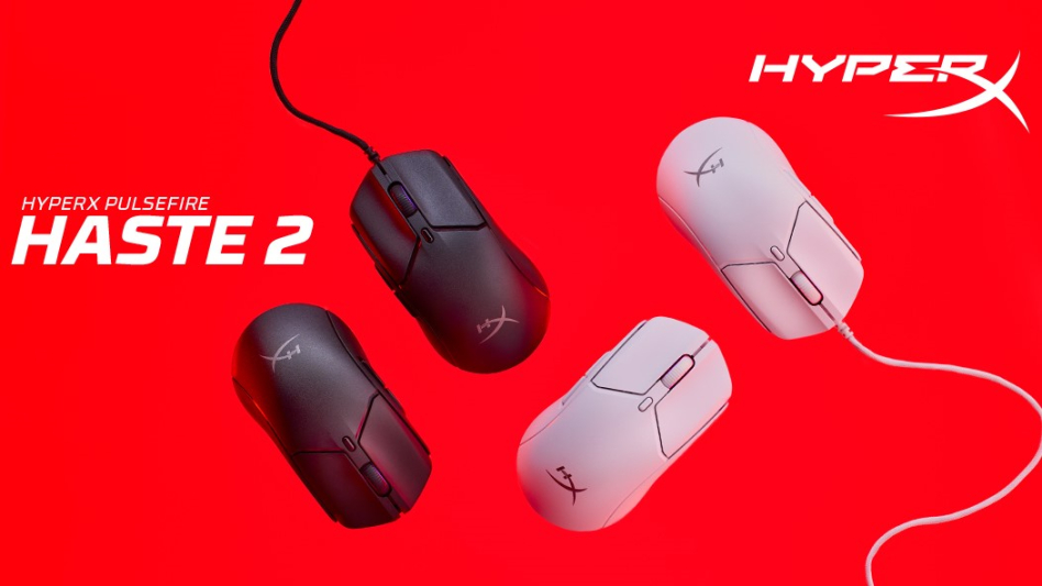 Dwie myszki HyperX Pulsefire Haste 2 zadebiutowały! Modele przewodowe i bezprzewodowe możemy już nabyć
