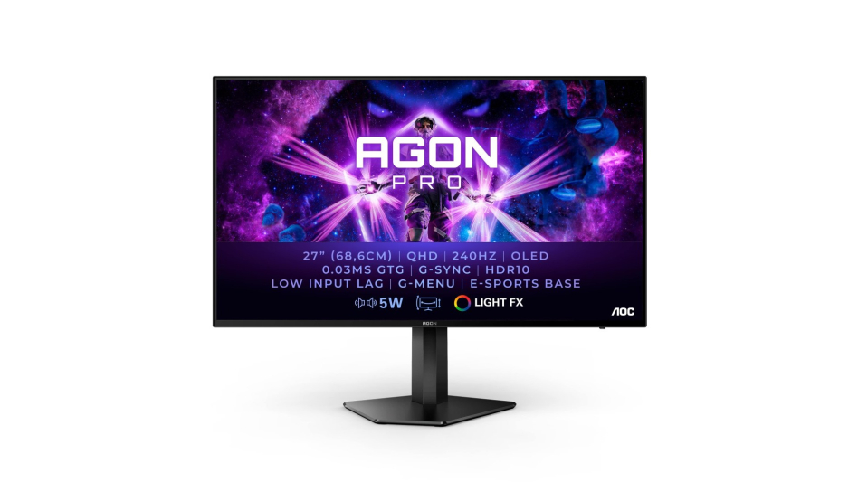 Premiera monitora AOC AGON AG276QZD, efektownego OLED-owego flagowca dla graczy otwierającego nową generację
