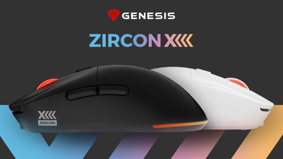 Premiera myszki Genesis Zircon XIII, wyjątkowego modelu na 13-lecie polskiej marki