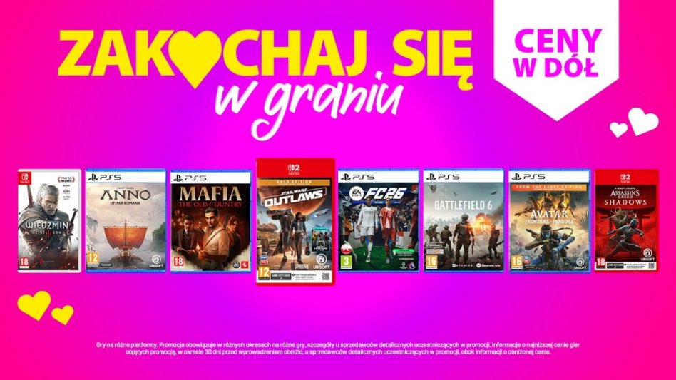 PudeÅ‚kowe gry w promocji na Walentynki od Cenegi