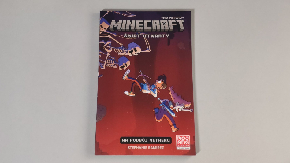 Recenzja komiksu Minecraft Świat Otwarty - Na podbój Netheru, tom 1 - Niezłej opowieści o poszukiwaniu prawdziwej przyjaźni!