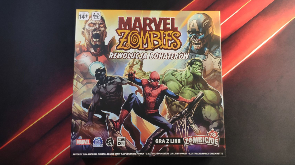 Recenzja Marvel Zombies Rewolucja Bohaterów - Świetnej kooperacyjnej planszówki ze świata superbohaterów