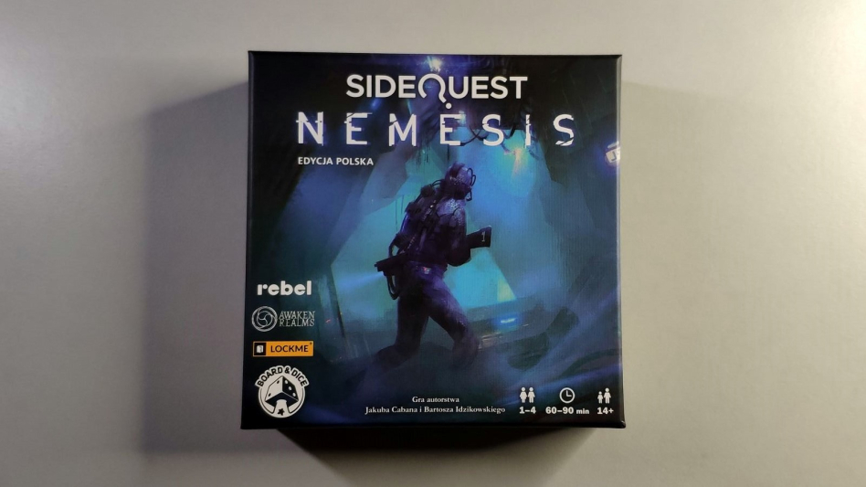 W kosmicznym mroku nie brakuje... zagadek! - Recenzja planszówki SideQuest Nemesis