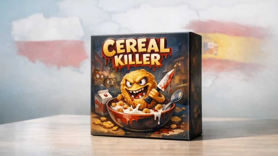Red Square Games rozszerza dystrybucjÄ™ planszÃ³wki Cereal Killer w Polsce
