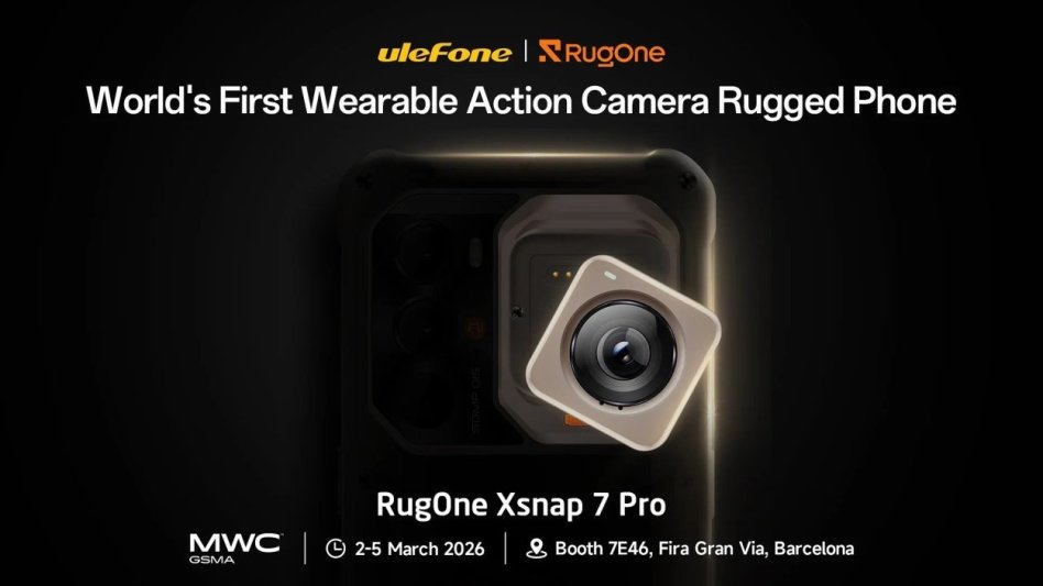 RugOne Xsnap 7 Pro: moduÅ‚owy smartfon z odÅ‚Ä…czanÄ… kamerÄ… sportowÄ…