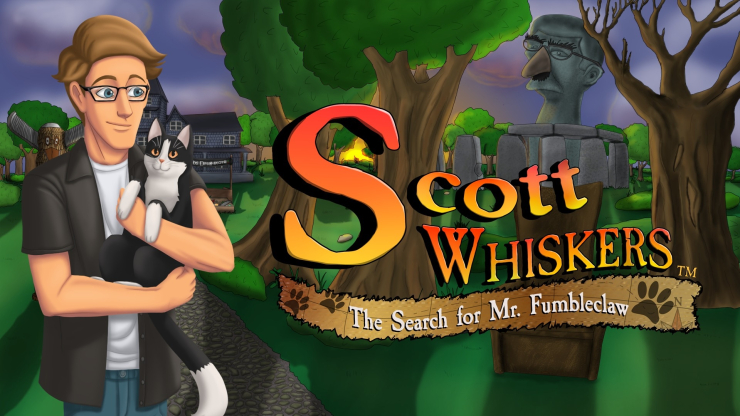 Scott Whiskers: In the Serch for Mr. Fumbleclaw, klasyczna przygodówka z przewidzianą kampanią Kickstarter