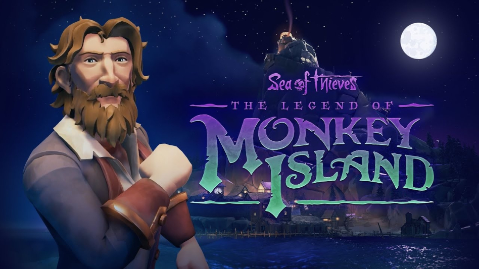 Sea of Thieves: The Legend of Monkey Island, darmowy dodatek do Sea of Thieves pokazany na zwiastunie, wraz z datą
